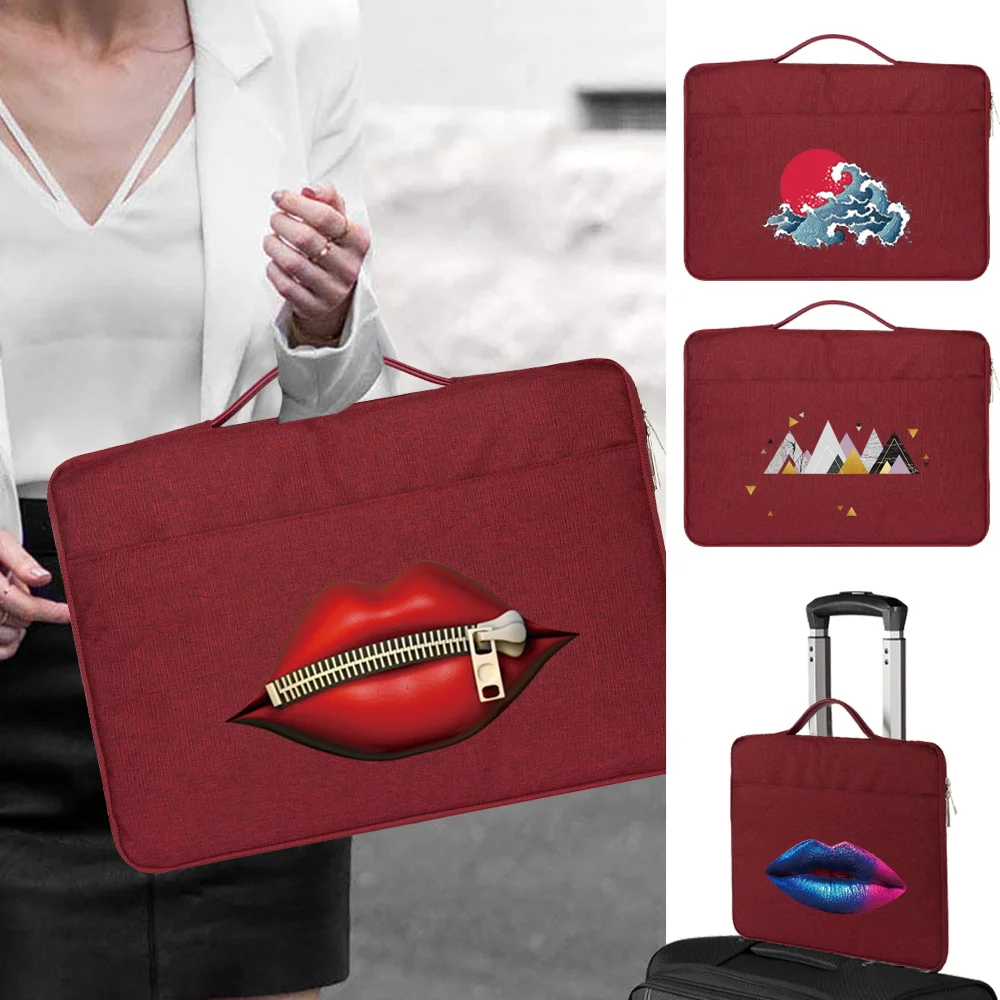 Laptop Bag For Hp Dell Asus Apple Huawei Notebook Computer Handbag 10.1 11.6 12 13.3 14 15.6 Inch Universal Shockproof Briefcase