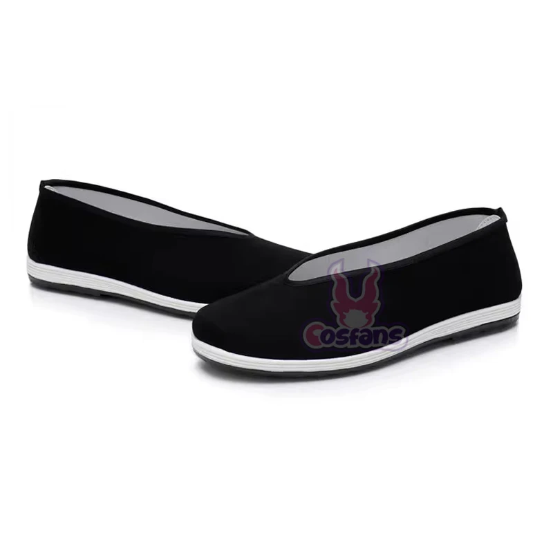 Cosplay Shoes Toji Fushiguro Black Casual Flat for Halloween Party