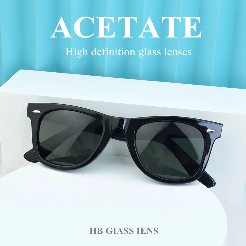ROG BAE Marke Klassische Custom Sonnenbrille S2140 Luxus Designer Acetat Rahmen Sonnenbrille Männer Vintage Designer Gafas De Sol – Detail 2