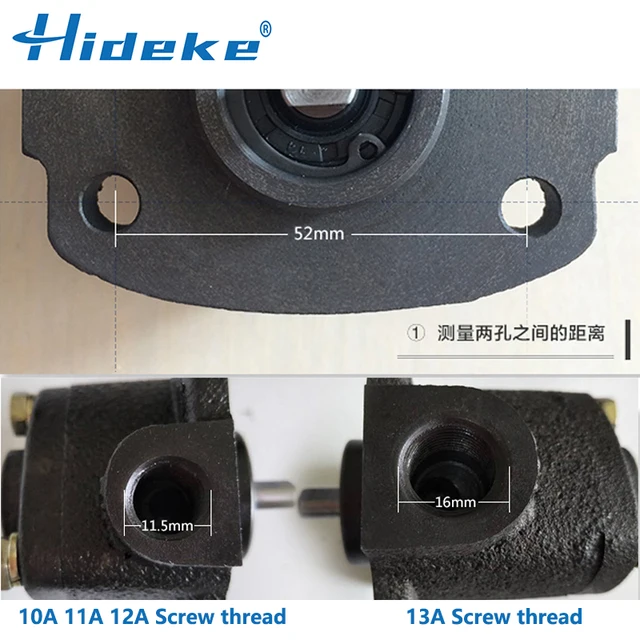 Pompa Cicloide TOP-12A Per Olio E Liquidi - ROP/TOP Serie Per Edilizia E Agricoltura - Foto 9