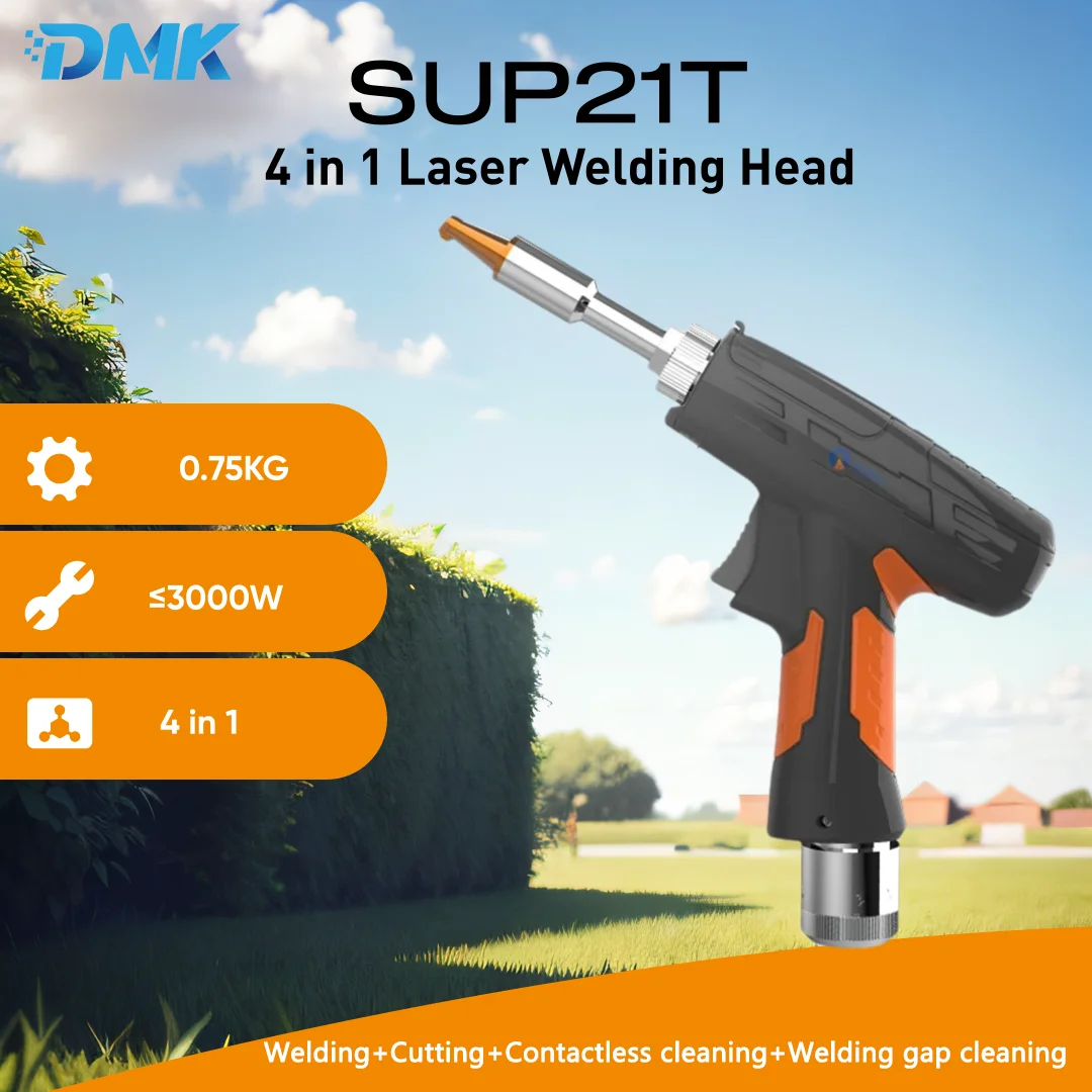 

SUP21T Laser Welding Head Welding/Cleaning/Cutting/Welding gap cleaning 4 in 1 Multiple Functions Handheld Laser Weld Gun
