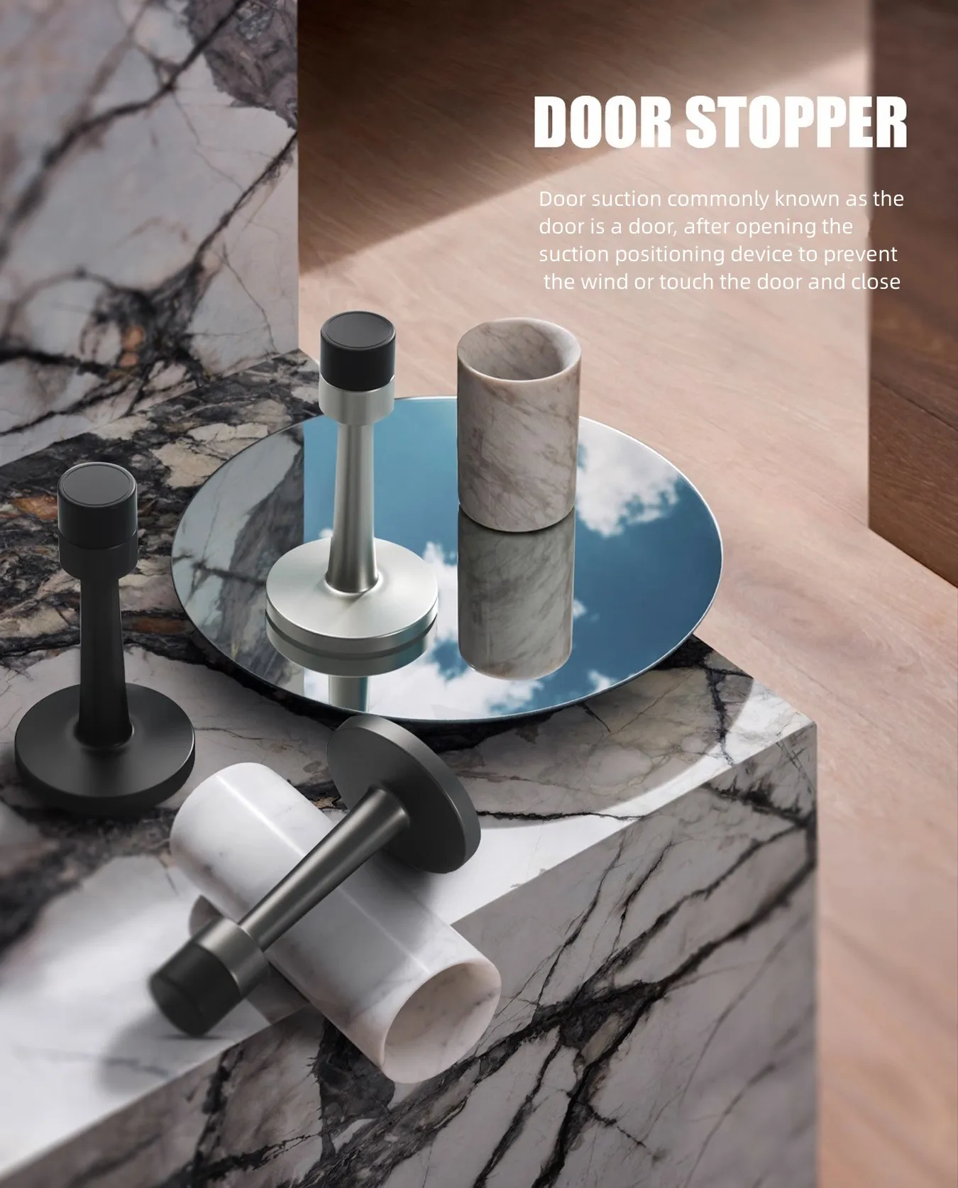 Description Picture 2 of itemWooden Door Top Device, Anti-Collision Room, to Touch the Door Barrier, Bath