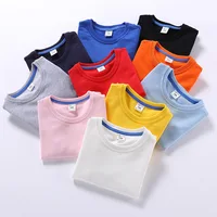 Autumn Children's Hoodies Tops Colorful Clothes Toddler Baby Kids Boys Girls Cotton Casual Solid Plain Sweatshirt 3-10Years