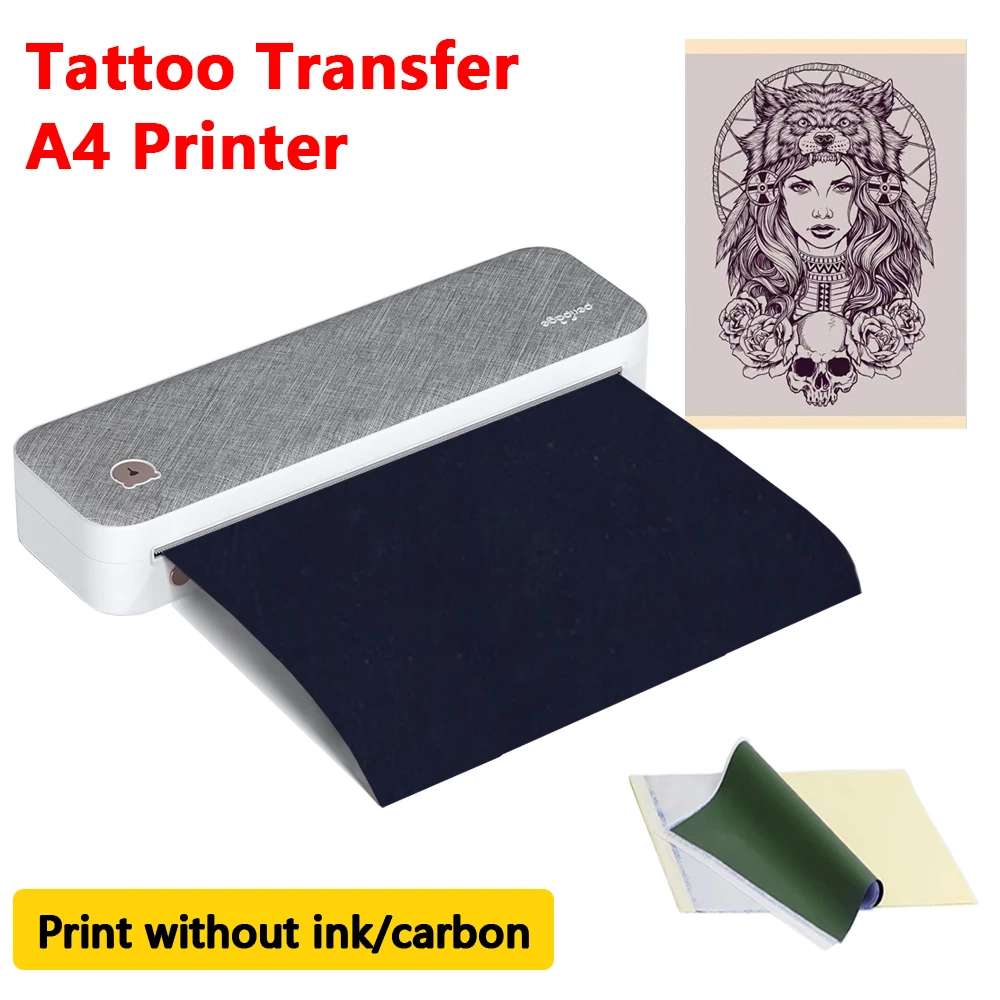 Tattoo Stencil Printer Bluetooth Thermal Wireless Portable Tattoo Stencil  Transfer Machine Copier Compatible Tattoo Machine - AliExpress