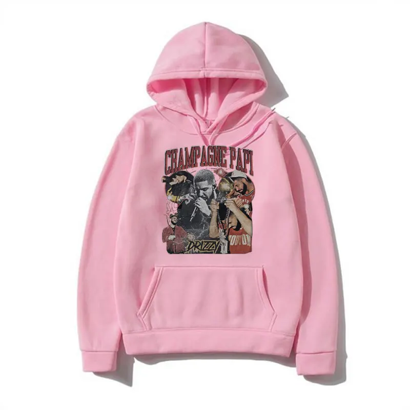 Rapper Drake Hoodie Men Women Clothes Merch Hip Hop Fashion Sweatshirt Autumn and Winter Long Sleeve Fleece Pullover Streetwear