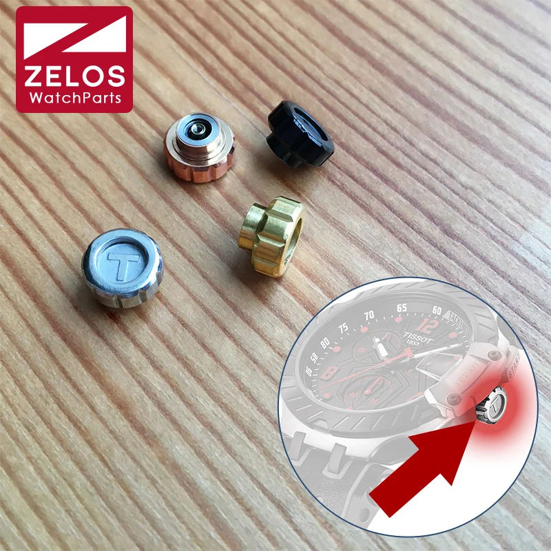 Corona In Acciaio Impermeabile Per Orologio Tissot T-Race Motogp Touch Collection Quartz Limited Edition 2020