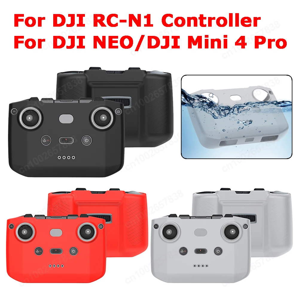 Silicone Case Cover For DJI NEO/ DJI Mini 4 Pro Drone RC-N1 Remote Control Protective Sleeve For RC-N1 Controller Accessory drone accessories