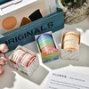 10Pcs Rainbow Washi Tapes Scrapbooking Supplies Slim Washi Tape Diary Decoration Journal Stationery Supplies Basic Masking Tape 3