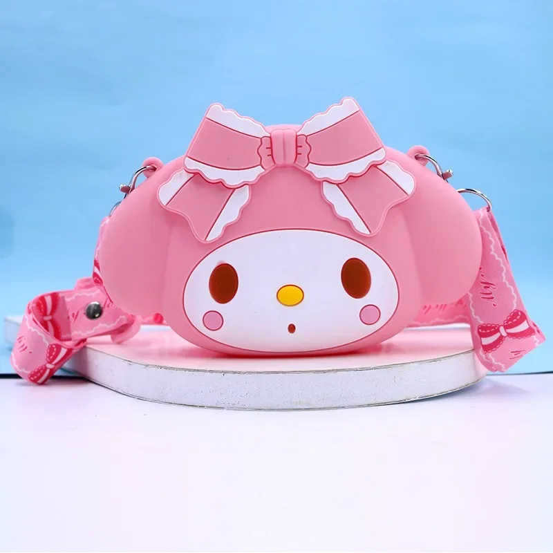 サンリオ キティ&トイプードル ストラップセット 防水シリコンショルダーストラップ,コインバッグ,人形のおもちゃ