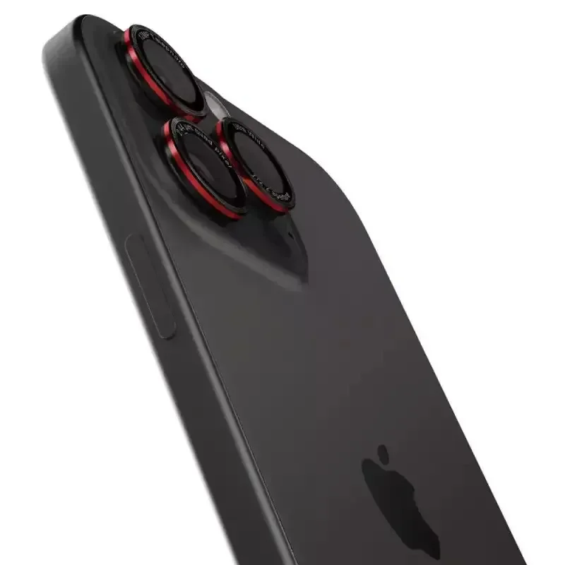 AR+AF Metal Ring Lens Protector for IPhone 17 Pro Max Air 16e 16 15 14 Plus 13 Mini Pro Max 9H HD Glass Anti-scratch Camera Case