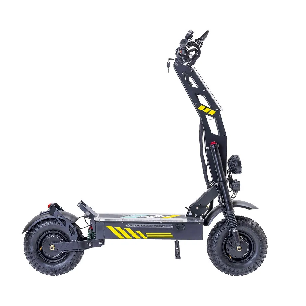 14 Inch (EU&US Stock)8000W60V40Ah Off-road Electric scooter Dual Motor Top Speed 70/80KM/H JF