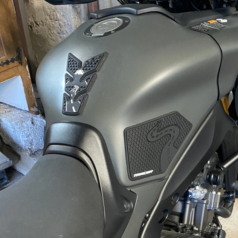 Motorcycle Fuel Tank Pad - Non-Slip Waterproof Rubber Stickers