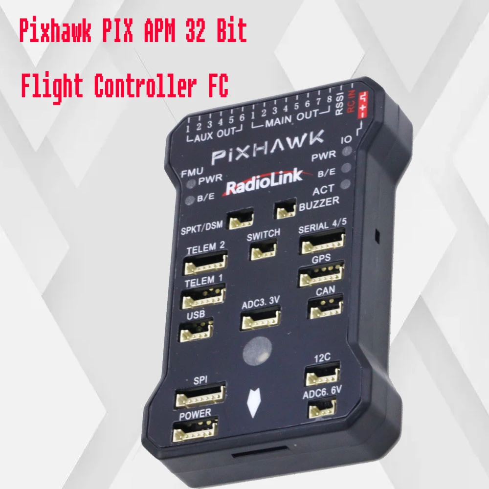Flight Controller Fc Pixhawk Pix Apm 32 Bit With Gps Module M8n Se100