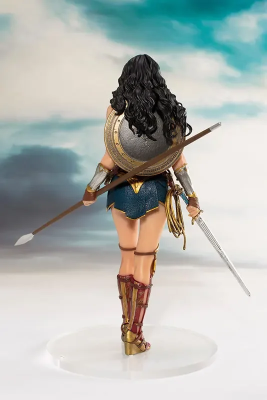 thumbnail image 4 of Figuras de acción de Wonder Woman de DC Heroes, juguetes de 19 cm, colección de estatuas de Wonder Woman de la Liga de la Justicia de DC ARTFX, 4 of 5