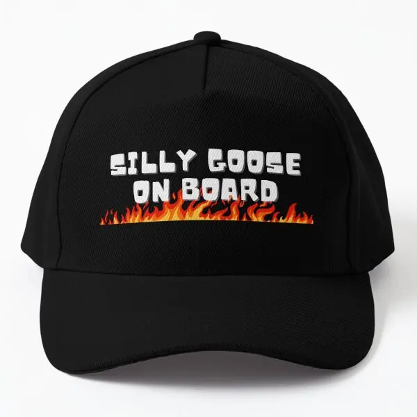 

Silly Goose On Board Bumper Sticker Baseball Cap Hat Sun Boys Summer Spring Mens Solid Color Printed Outdoor Fish Czapka
