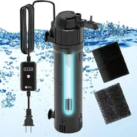 Aquarium Multi-function Filter Fish Tank 5-In-1 Silent Water Pump Aquarium UV Sterilizing Filter Fish Tank Cleaning Filter 2