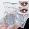 Monochrome Glitter Eyeshadow Gel Sequins Shadow Cream Face Hair Body Glitter Gel Heart Loose Sequins Festival Halloween Makeup 2