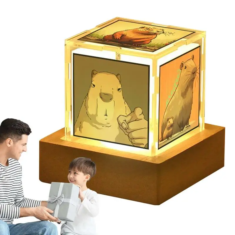 

Настольная лампа с милыми животными, портативная Настольная лампа с питанием от USB