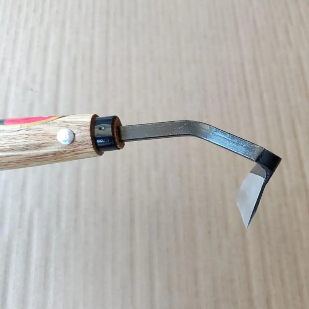 Description Picture 3 of itemPremium Japanese Style Weeding Sickle with Wooden Handle, Garden Maintenance Tool, Sharp for Cultivating