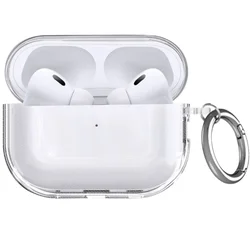 Sparkling Glitter Clear Case - Protective Soft TPU Cover - AirPods Pro 3 (Transparent)