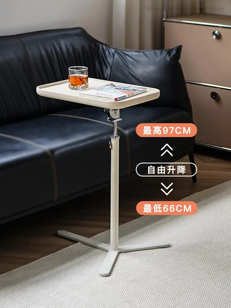 Nordic Liftable Desk Home Mobile Sofa Side Table Laptop Table Folding Rotating Bedside