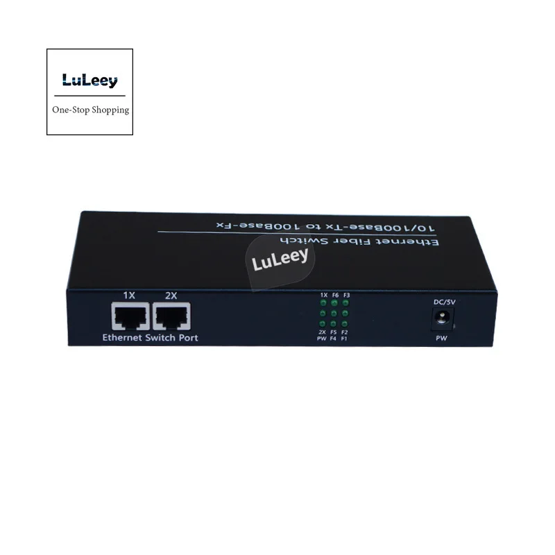 100m Optical Transceiver Single Mode Fiber Converter Fiber 6 Optical 2