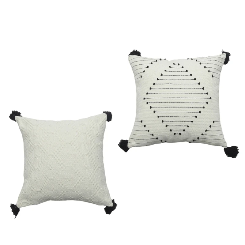 

Decorative Throw Pillow Covers Cushion Covers Soft Pillow Short Plush Soft