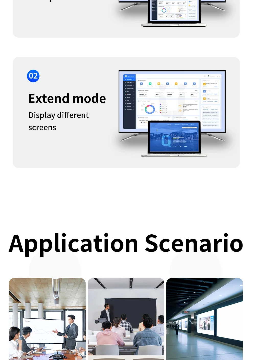 Unnlink Wireless HDMI KVM Extender Kit 300M