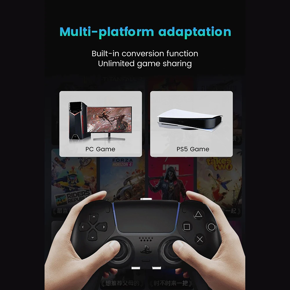 Achterknoppen Bevestiging Back Paddles Remap Kit Met Turbo Functie Plug Play Compatibel Voor Ps5 Game Controller