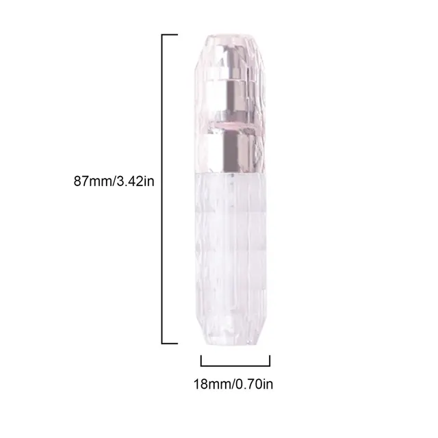 5 Ml Hordozható Mini Parfüm Adagoló Palackok Kiváló Minőségű Környezetbarát Újrafelhasználható Utazási Szervező Folyékony Esszencia Spray-Palack - Image 6