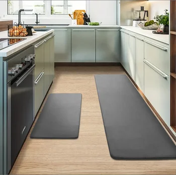 Flannel Kitchen Mat 1