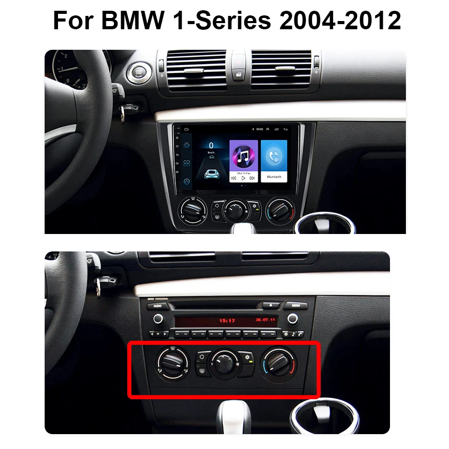 Car Radio For Bmw E81 E82 E87 E88 2004 