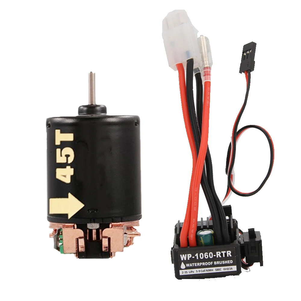 Motore Spazzolato AUSTAR 540 21T 27T 35T 45T 55T Per Auto RC 1/10 Traxxas SCX10