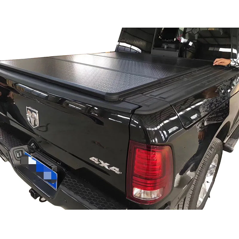 Zolionwil Excellent Hard Folding Tonneau Cover 3 Fold Tonneau Cover For Ram with Box