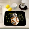 Hot Movie S-Star W-Wars New Super Absorbent Coffee Dish Kitchen Absorbent Draining Mat Drying Mat Quick Dry Bathroom Placemat 4