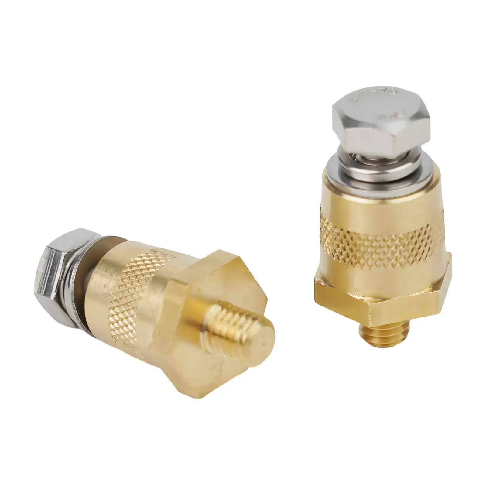 

2pcs Terminal Connectors Terminal Connectors Car Battery Connection Terminals M8 Battery Pole Adapter Universal