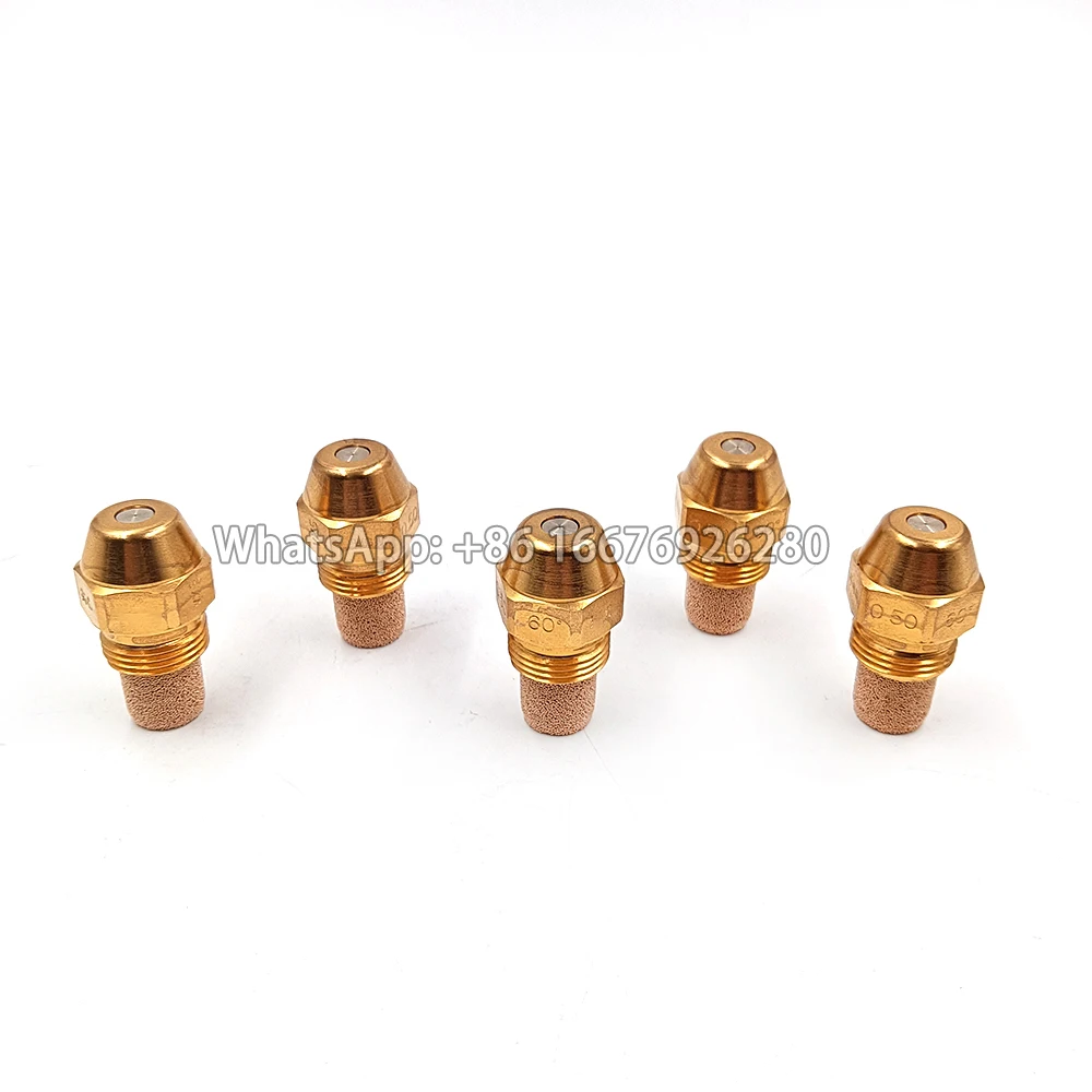 Denmark 45,60,80 degree nozzle 0.4-6.0 usgal/h burner oil nozzle, waste oil burner nozzle 6