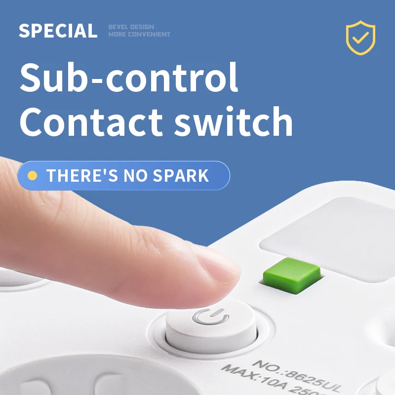 EU AC Plug Power Strip Wall Mounted Independent Switch Multitap Socket Network Filter With USB Charging Network Filter Adapter BEST SELLERS