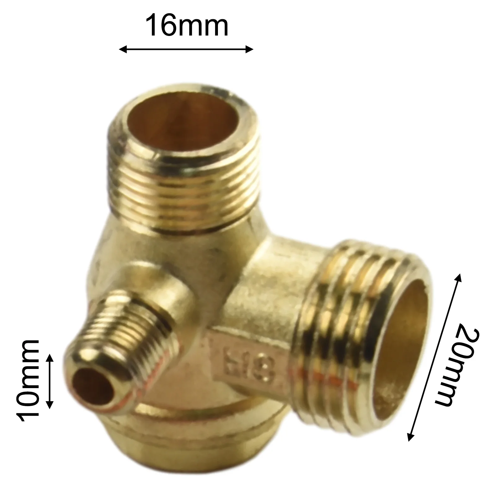 

Check Valve Air Compressor Parts Air Compressor Check Valve Exhaust Tube Oil Pump With 3-Port Bell Mouth Replacement Part