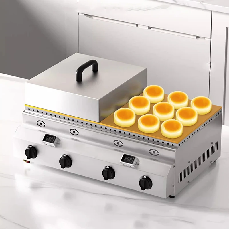 Soufflé machine Commercial stall gas Dorayaki machine Cloud Internet celebrity waffle machine gas LPG Gas Type 3