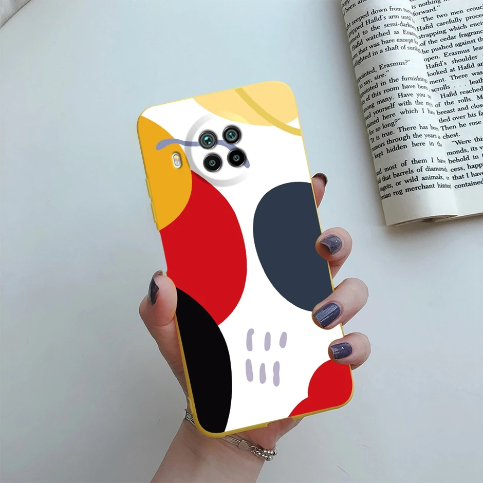 Smile Painted Matte Silicone Soft Shockproof Phone Case for Xiaomi Mi 10T Lite 5G