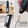 MINl Mik Frother USB Rechargeable 3 Speeds Foam Maker Coffee Whisk Mixer Electric Handle Blender Egg Beater Hot Cooking Tools 3