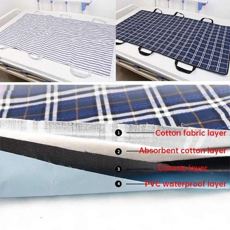 Bedridden Elderly Mobile Urinary Cushion Wakes Up Transferring Pad Paraplegic Patient Turning Assistance Belt Bedcare Supplies 3