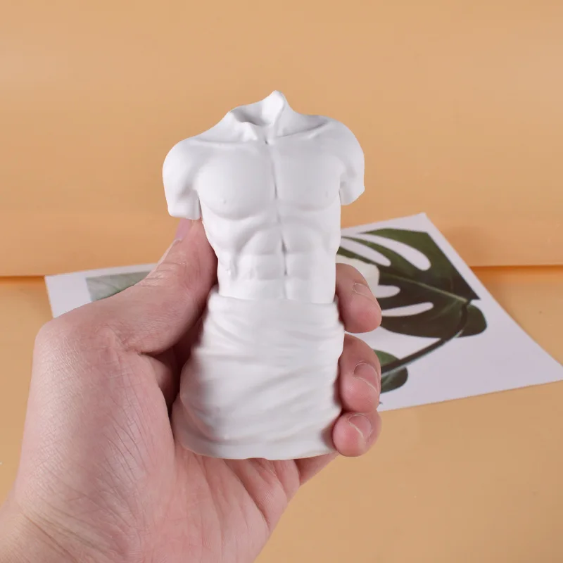 

Shy Guy Man Silicone Mold Gypsum form DIY Handmade Aromatherapy Candle Ornaments Handicrafts Soap Mold Hand Gift Making