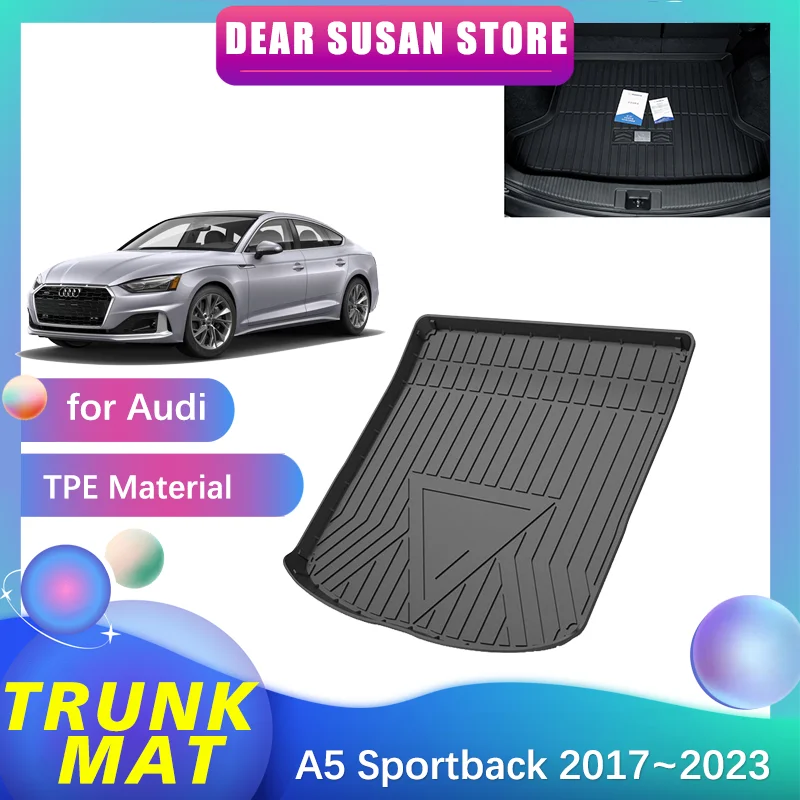 Plateau Spécial Pour Tapis De Coffre Arrière De Voiture, Pour Audi A5 8w6  Sportback 2017 ~ 2023,2018 2019 2020 2021 2022 Tapis De Sol Imperméable,  Accessoires De Décoration - Tapis De Sol - AliExpress