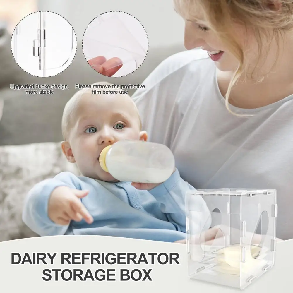 

Органайзер для хранения грудного молока без бисфенола А, многоразовый зеркальный прозрачный морозильник для холодильника для замораживания