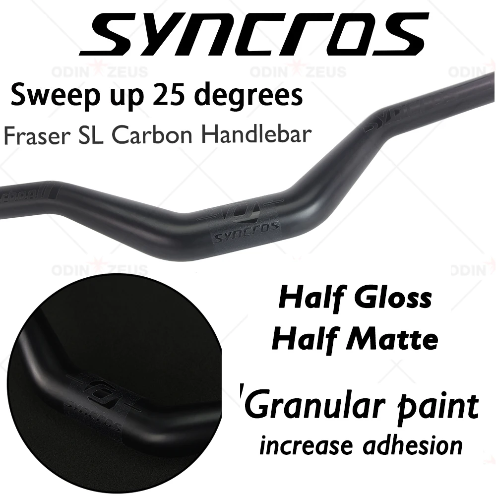 31.8mm 680/700/720mm Full Carbon Fiber MTB Bicycle Handlebar Riser
