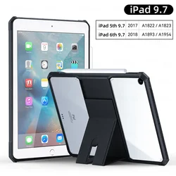 Ultra-Thin Transparent Tablet Case with Stand (iPad 5th 6th 9.7)