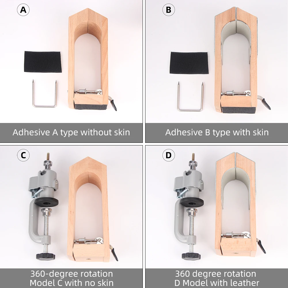 QJH Leather Stitching Pony 360 Rotation Universal Rotatable