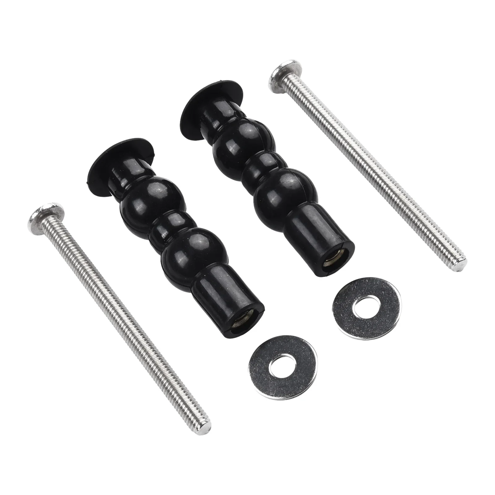 Toilet Seat Accessories 2pcs Toilet Seat Screws Nut Cover Lid Top Fixing Blind Hole Fitting Kits Bathroom Accessories Replacement Toilet Seat Screws